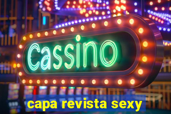 capa revista sexy